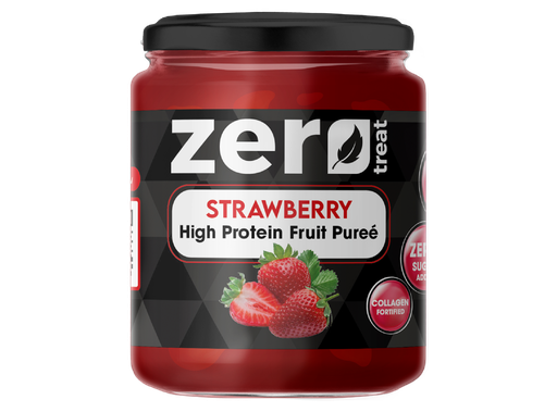 Zero treat - High Protein Strawberry Puree 180gm