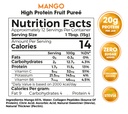 Zero treat - High Protein Mango Puree 180gm