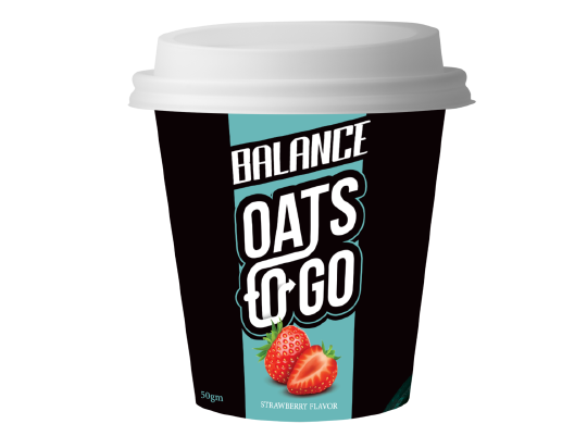 Balance Oats To Go Strawberry 50gm