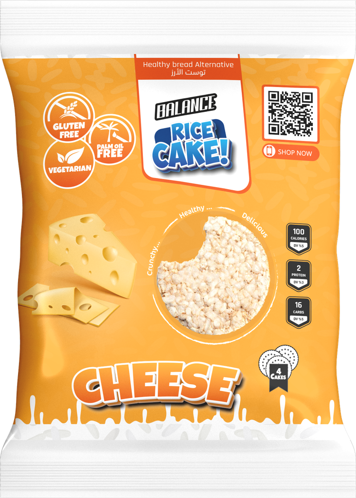 Balance Cheese Rice Cake Pack of 4