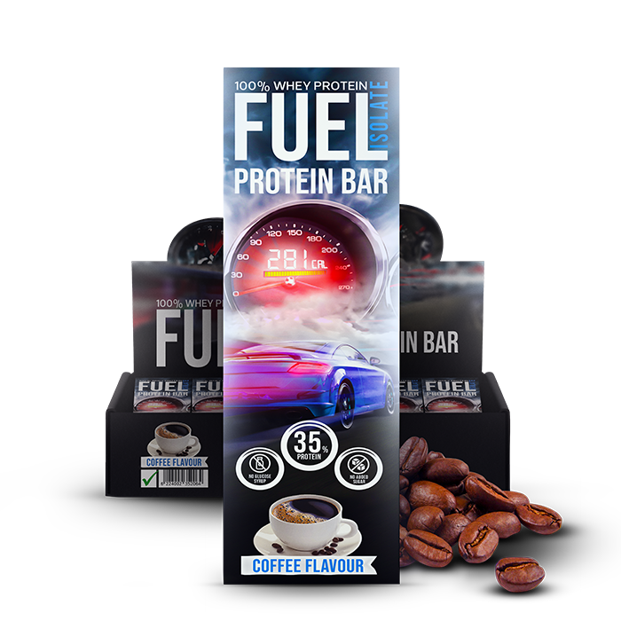 FUEL Isolate Protein Bar (BOX*24) - Coffee 70gm