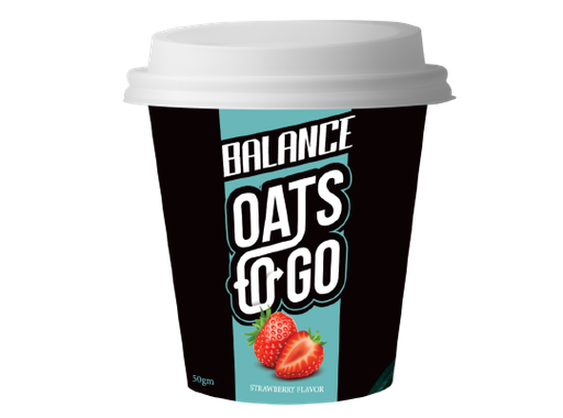 [BC02] Balance Oats To Go Strawberry 50gm
