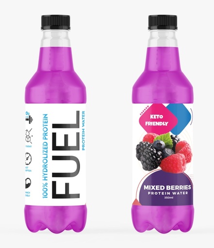 [FW01] FUEL Protein Water - Mix Berries 350ml
