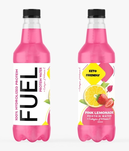 [FW04] FUEL Protein Water - Pink Lemon 350ml
